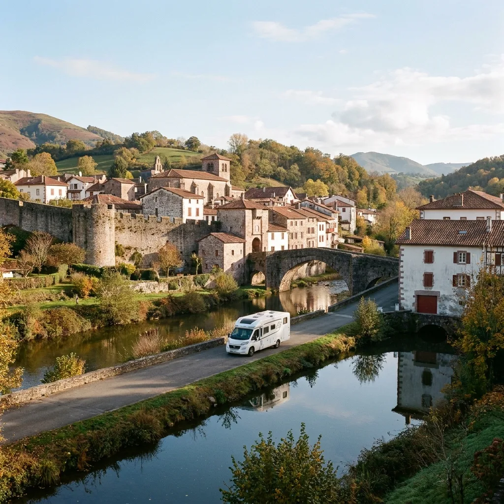 Camperreis naar Saint-Jean-Pied-de-Port, Frankrijk