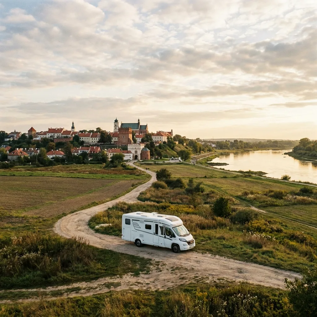 Camper trip to Sandomierz