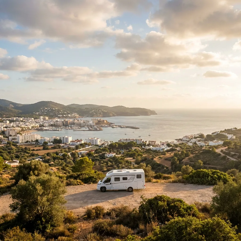 Camper trip to Sant Antoni de Portmany & Cala Bassa, Ibiza