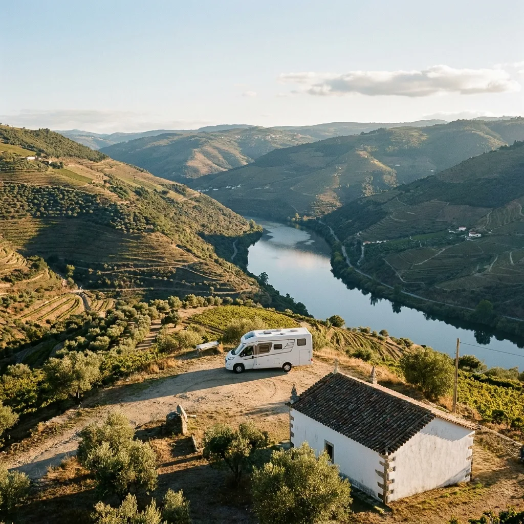 Camper trip to Saint Leonard of Galafura, Portugal