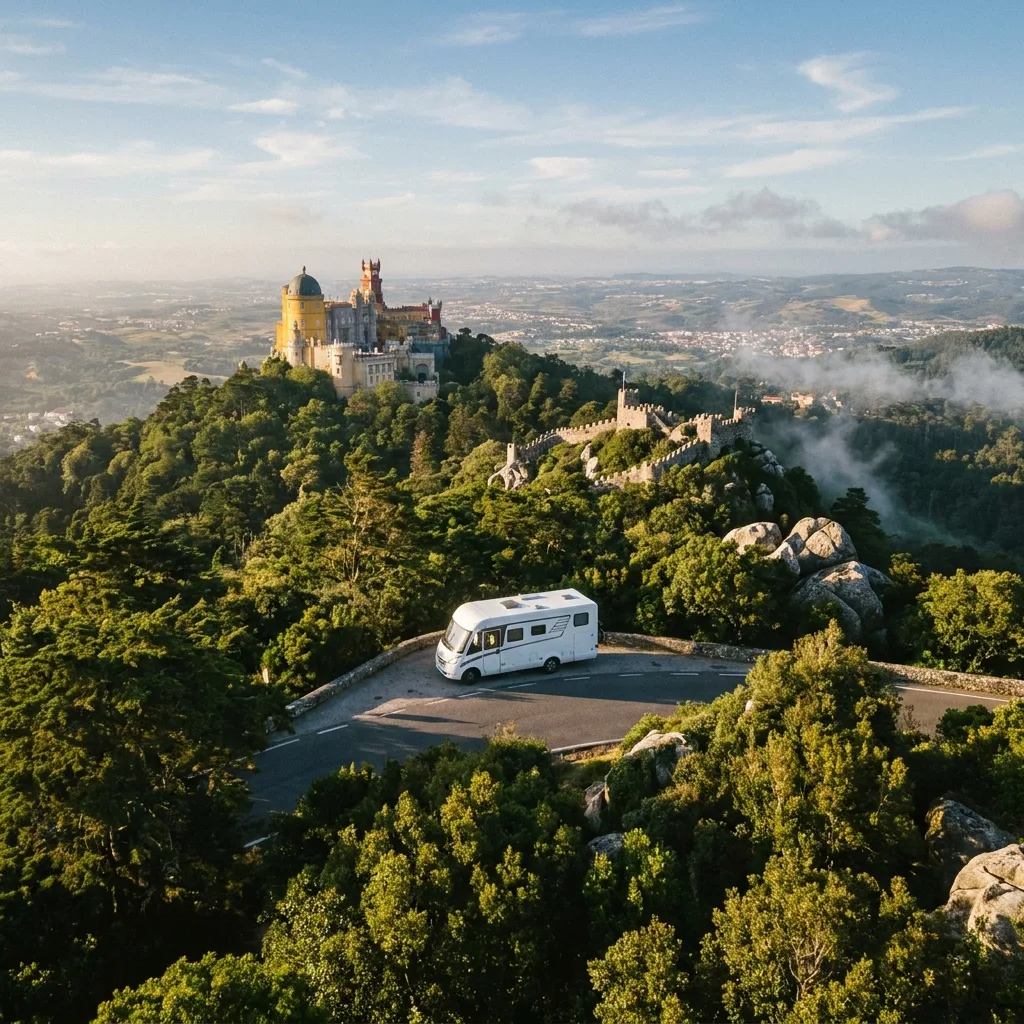 Camper trip to Sintra, Portugal
