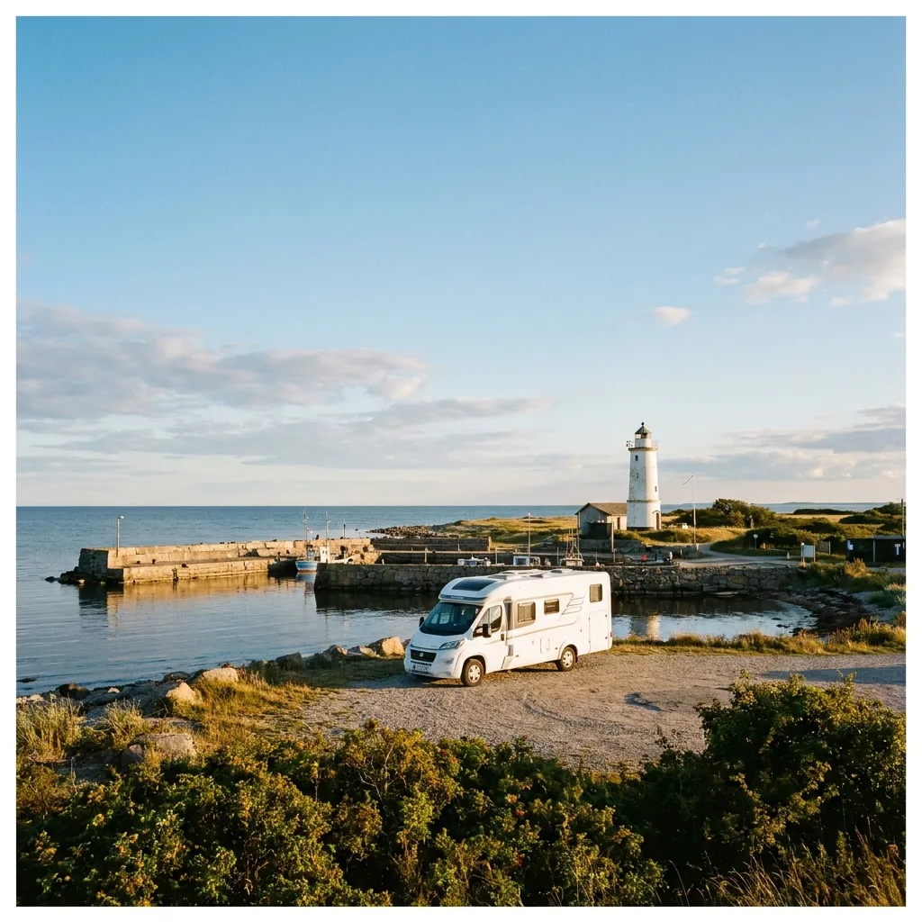 Camperreis naar Smygehuk, Zweden