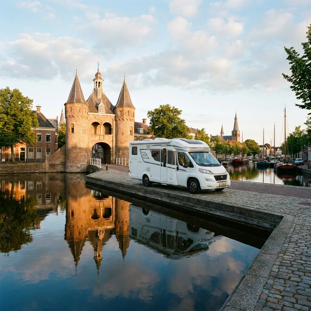 Camperreis naar Sneek & de Friese Meren, Nederland