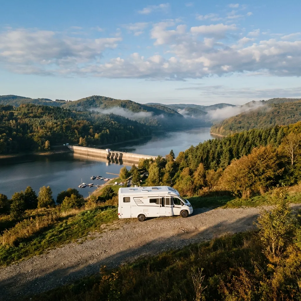 Camper trip to Lake Solina