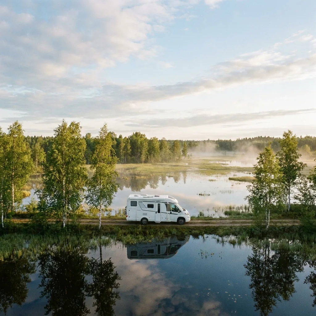 Camper trip to Soomaa National Park