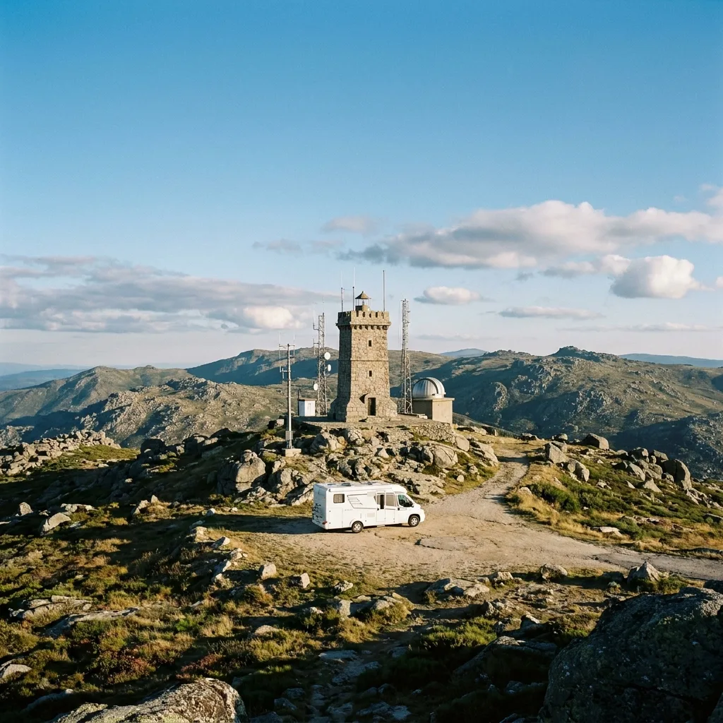Camper trip to Tower, Portugal