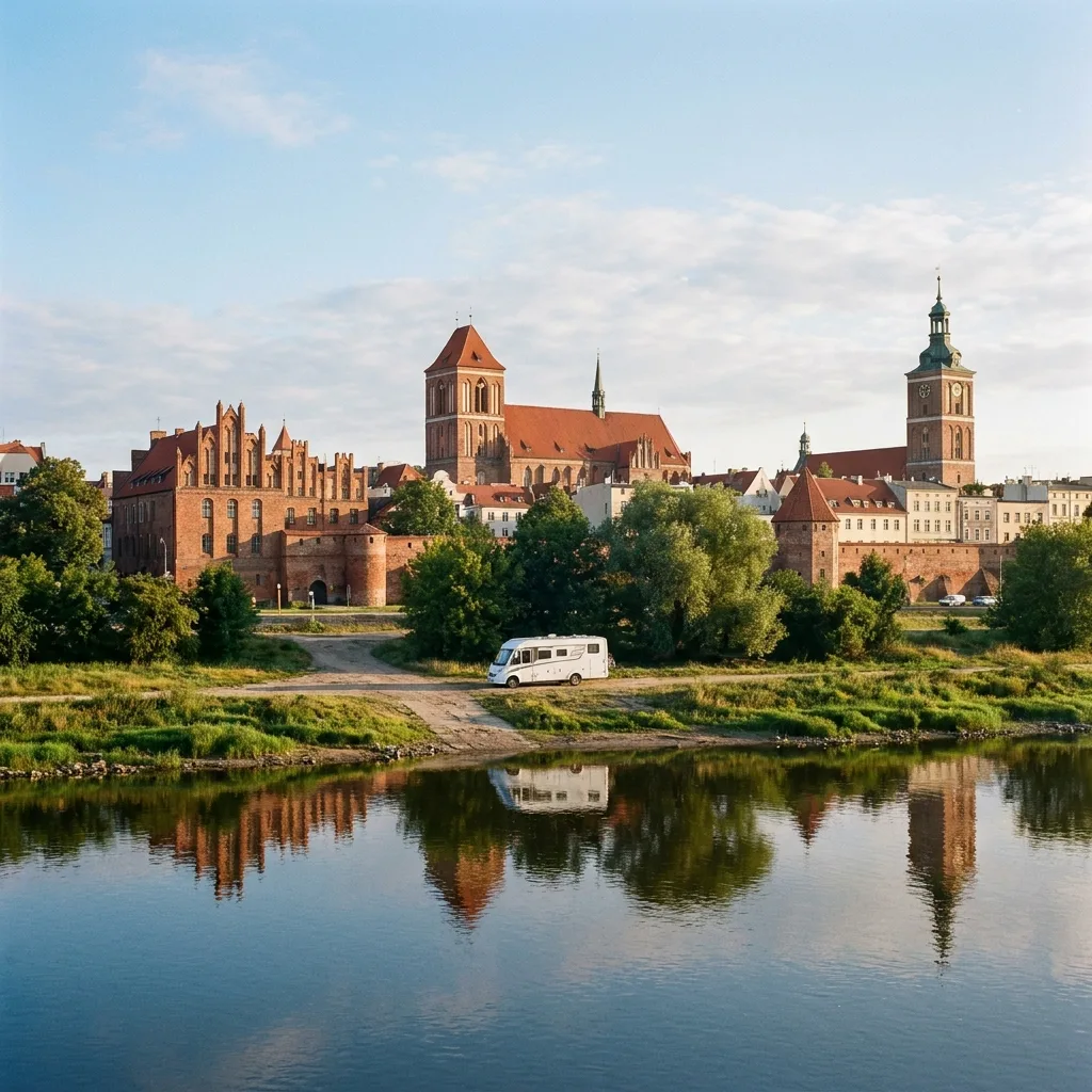 Camper trip to Toruń