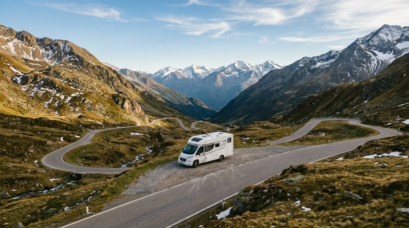 Campervan road trip Tyrol & Vorarlberg: Alpine Passes and Mountain Valleys