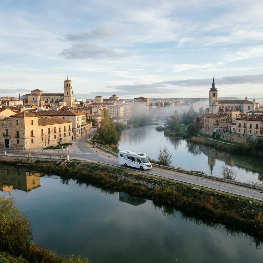 Camperreis naar Valladolid, Spanje
