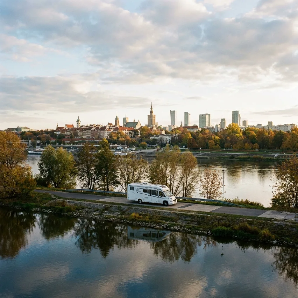 Camper trip to Warsaw