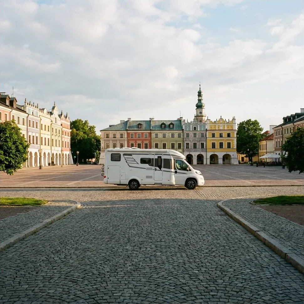 Camper trip to Zamość