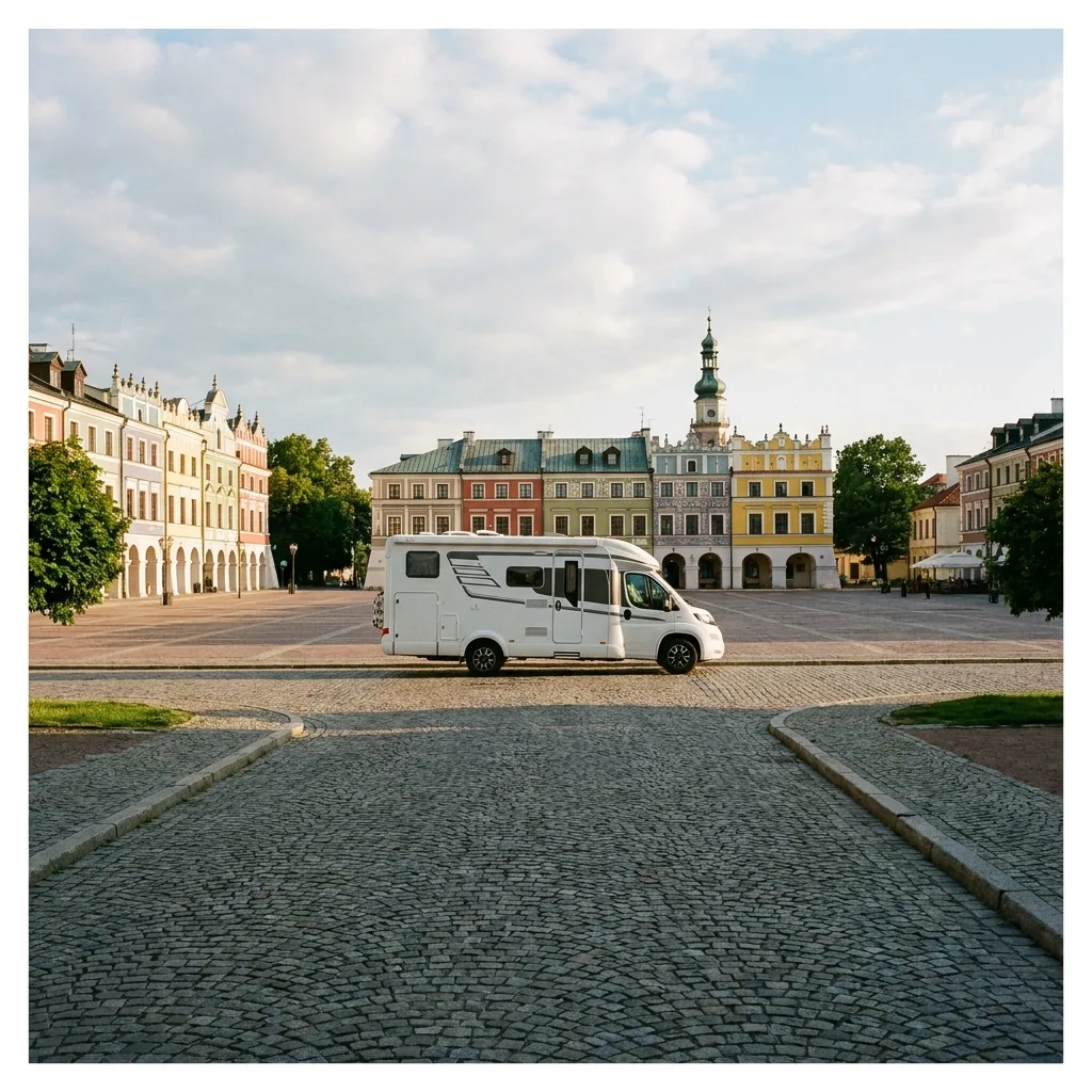 Camper trip to Zamość