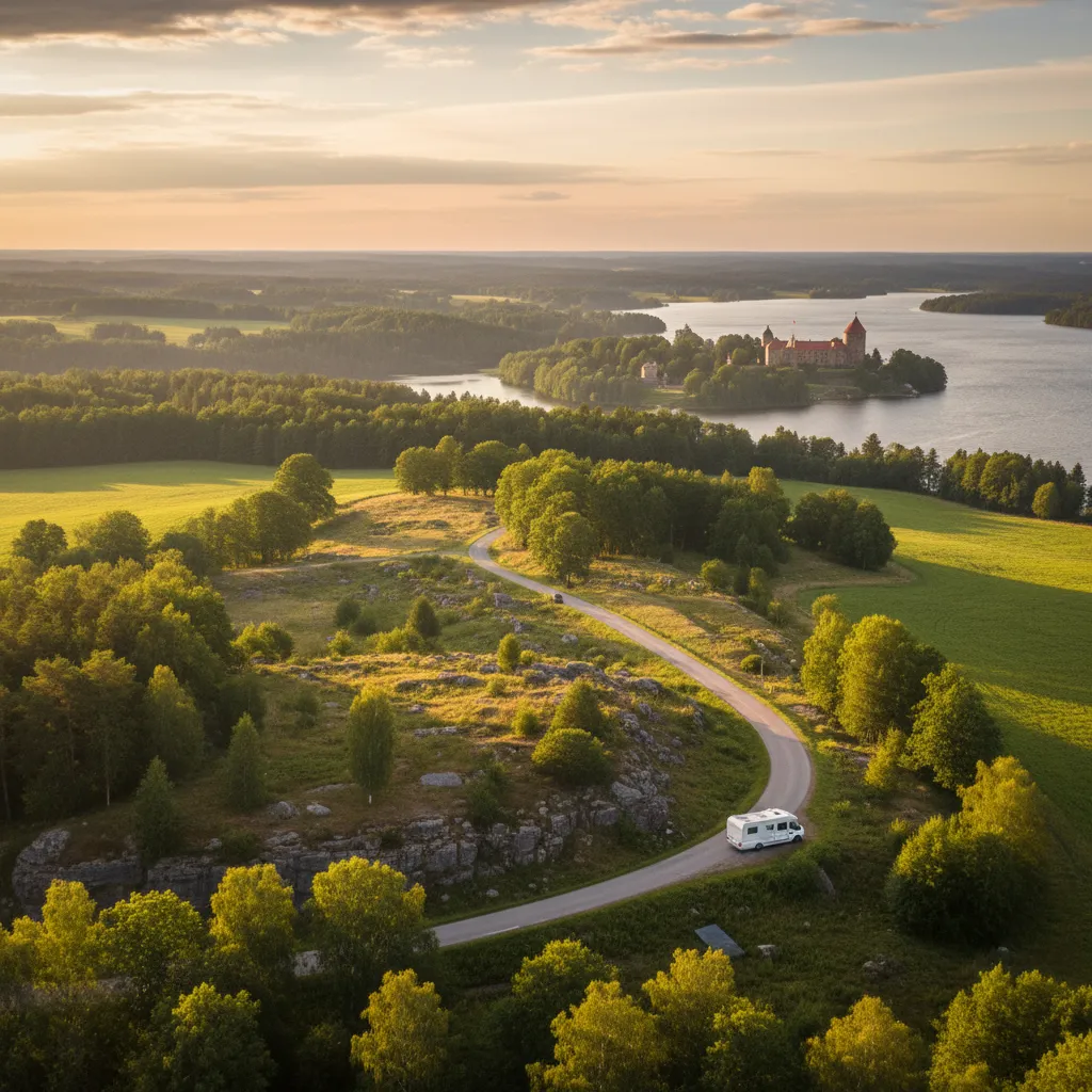 Motorhome travel photography