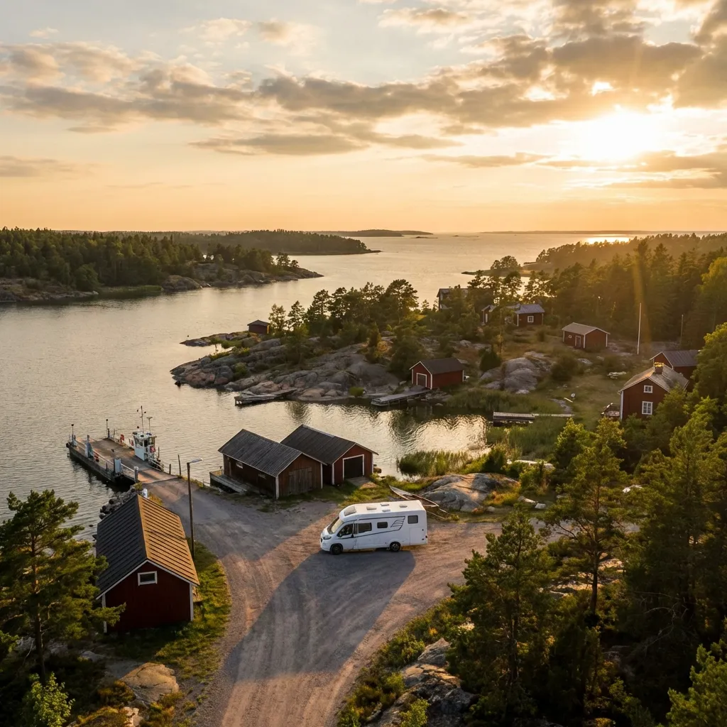 Motorhome travel photography