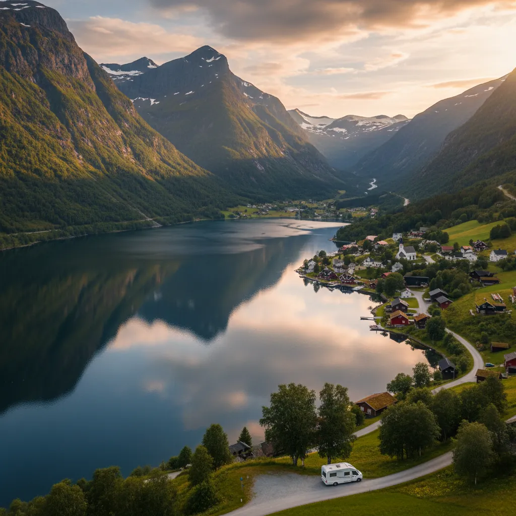 Motorhome travel photography