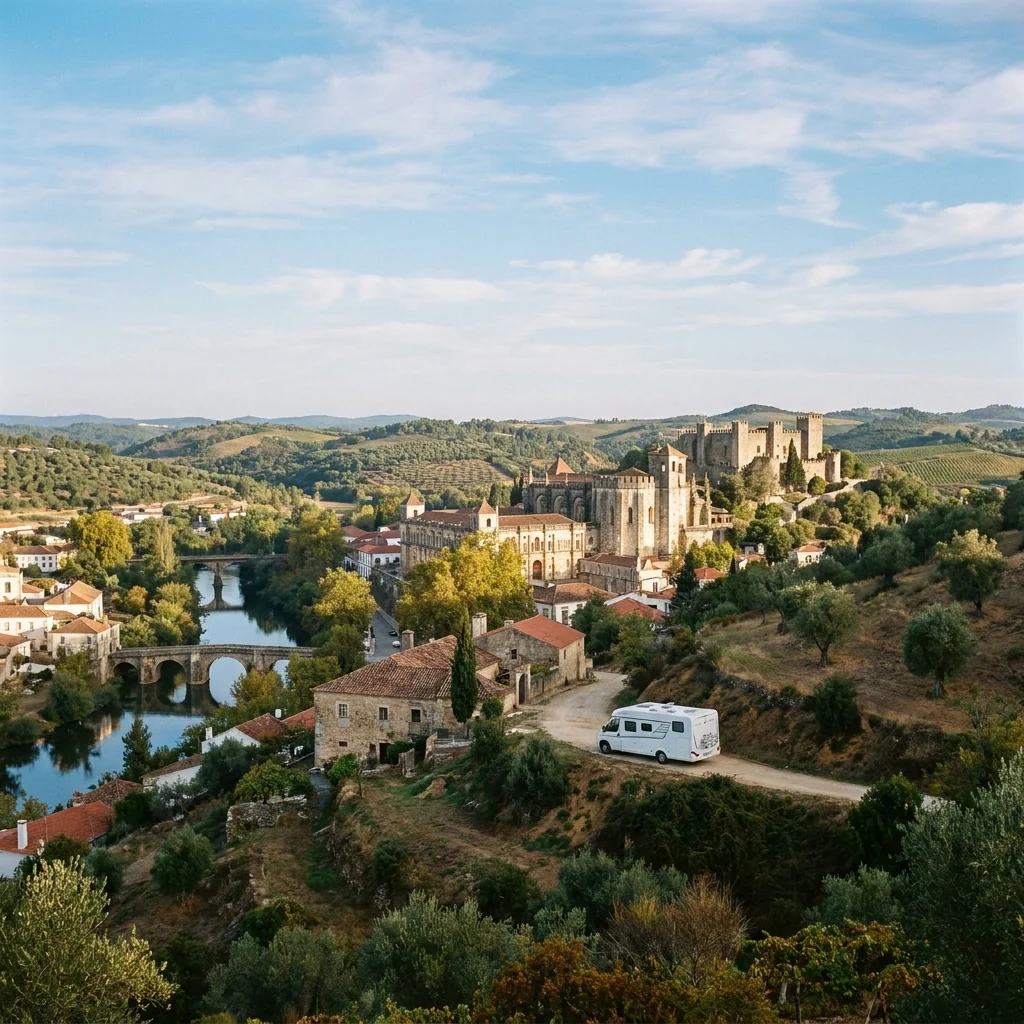 Camper trip to Tomar, Portugal