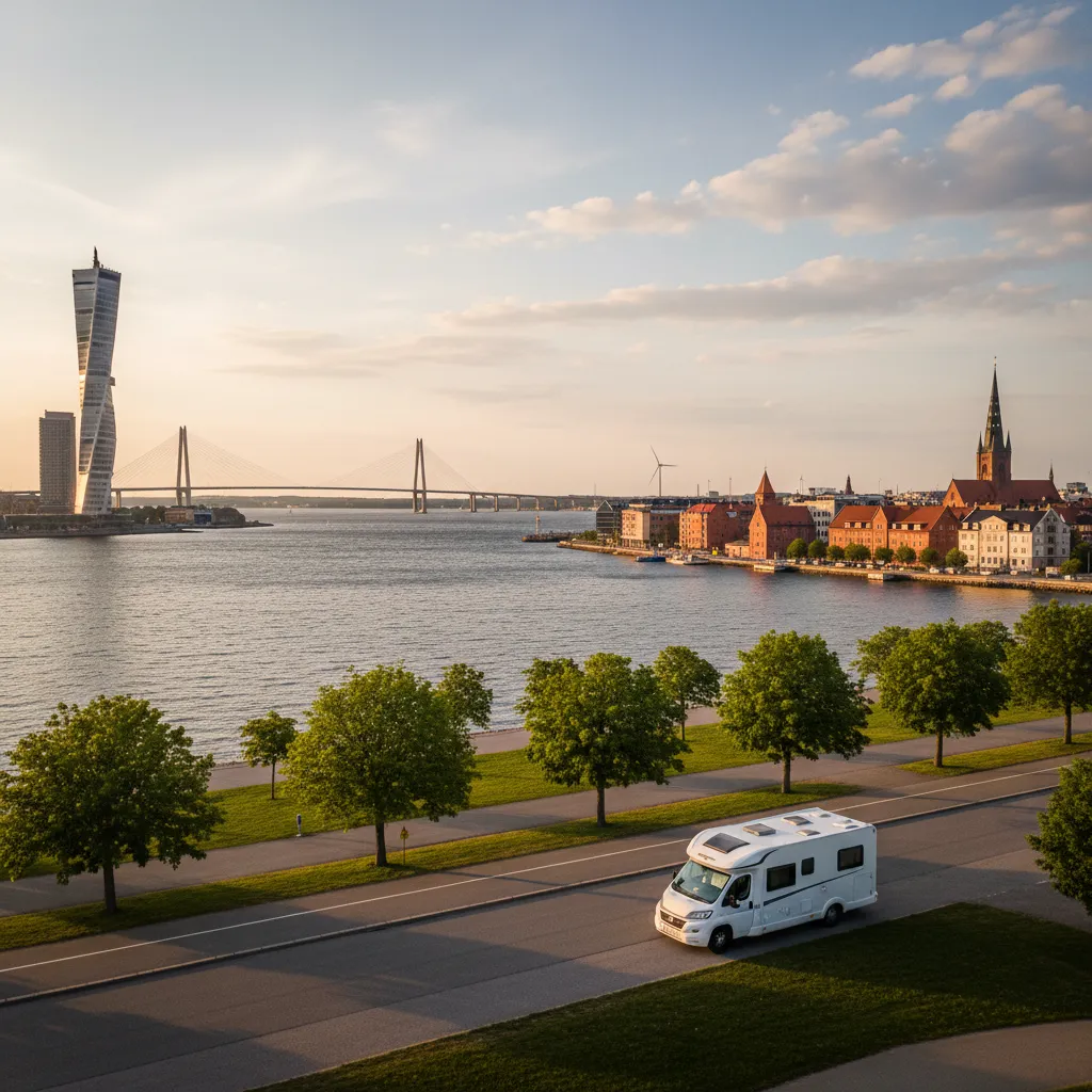 Motorhome travel photography