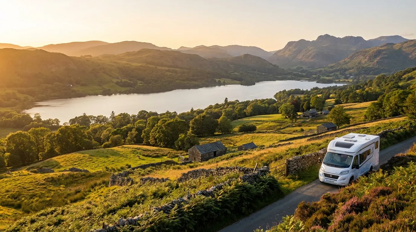 Motorhome route: National Parks of England - Camperreis door Peaks, Dales & Lakes