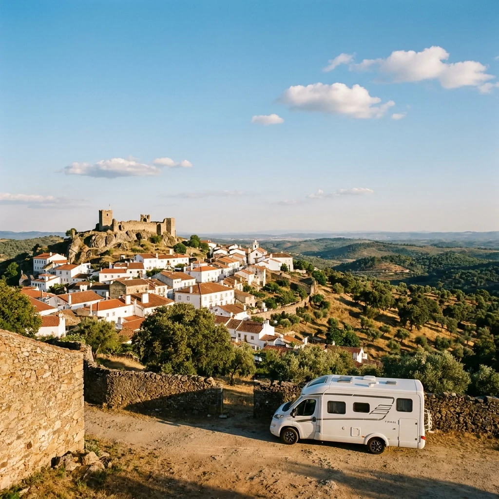 Camper trip to Castelo de Vide, Portugal