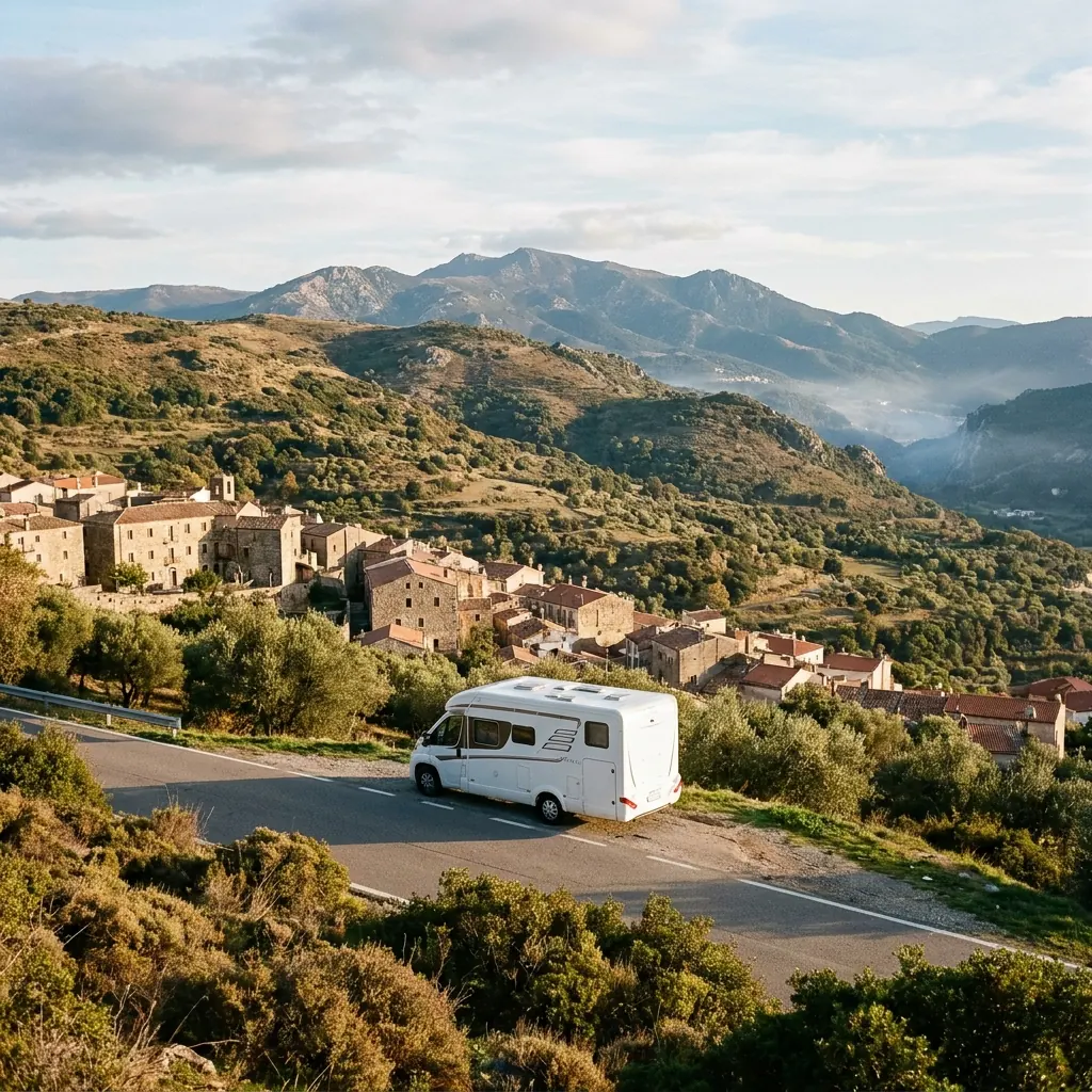 Camperreis naar Nuoro,