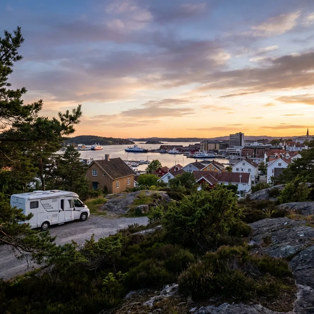 Motorhome travel photography