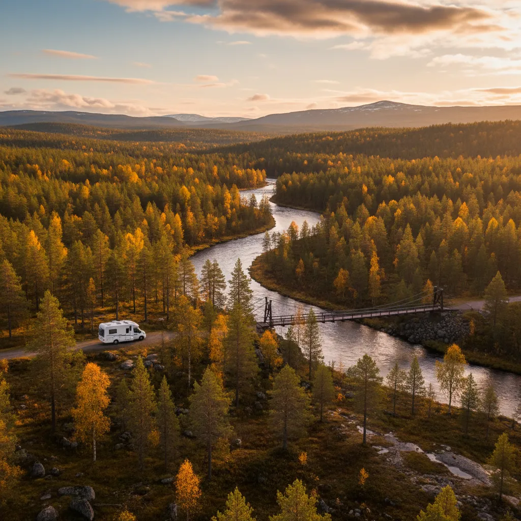 Stelle einfach deine Traumroute durch Finnland zusammen