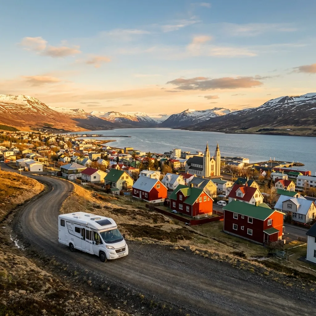 Motorhome travel photography