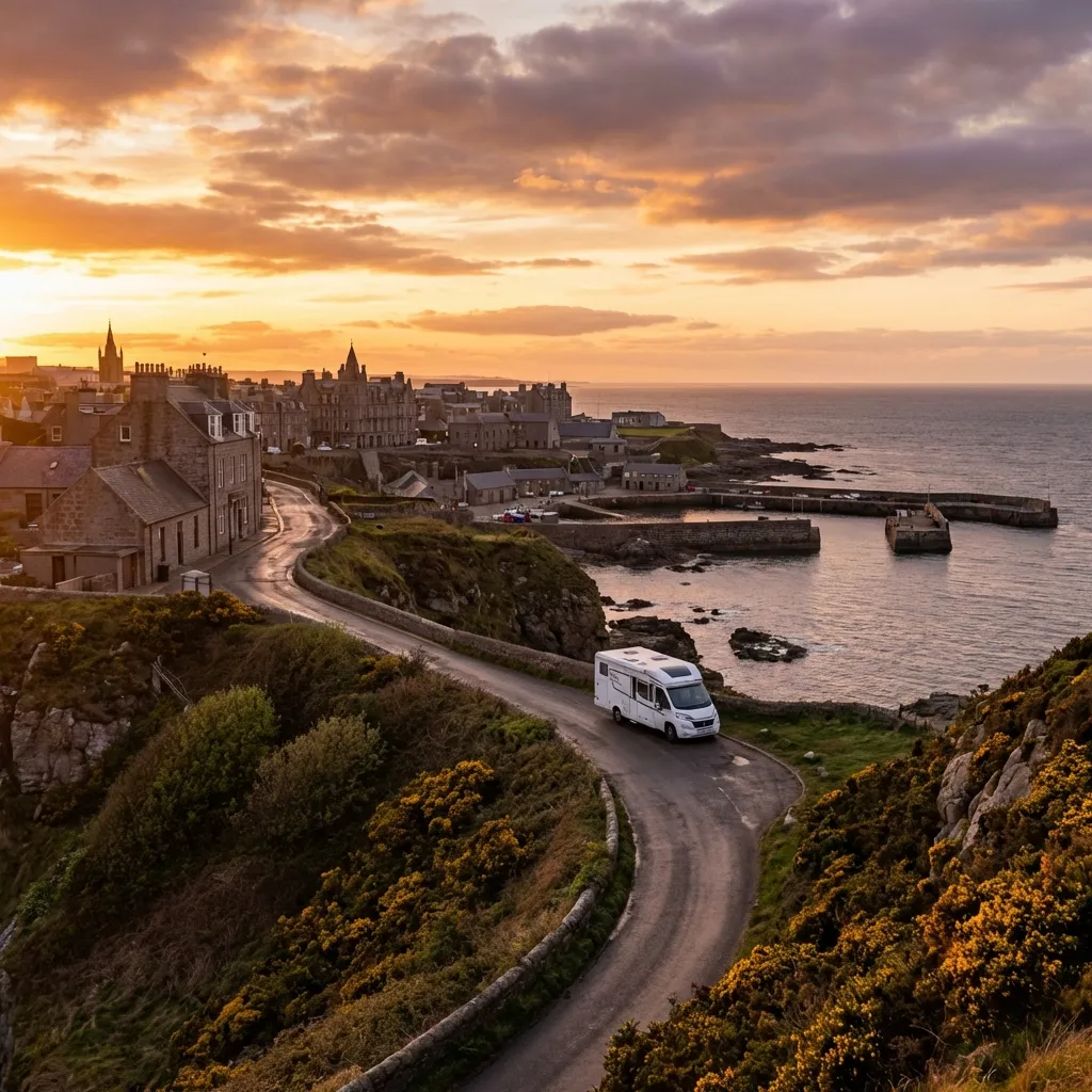 Motorhome travel photography