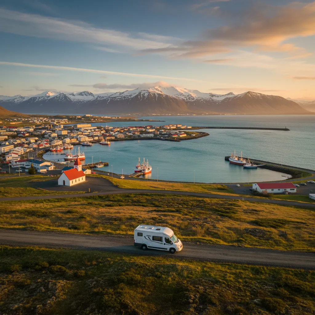 Motorhome travel photography