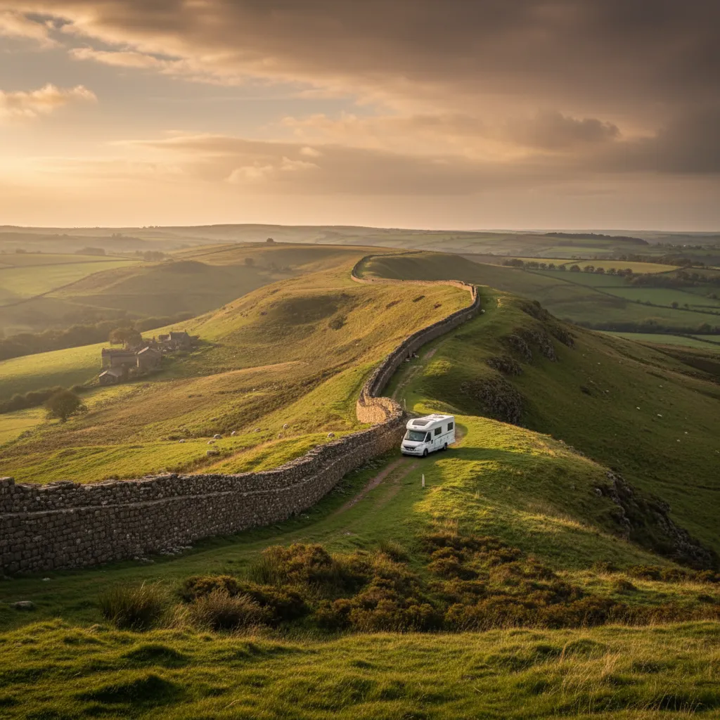 Motorhome travel photography