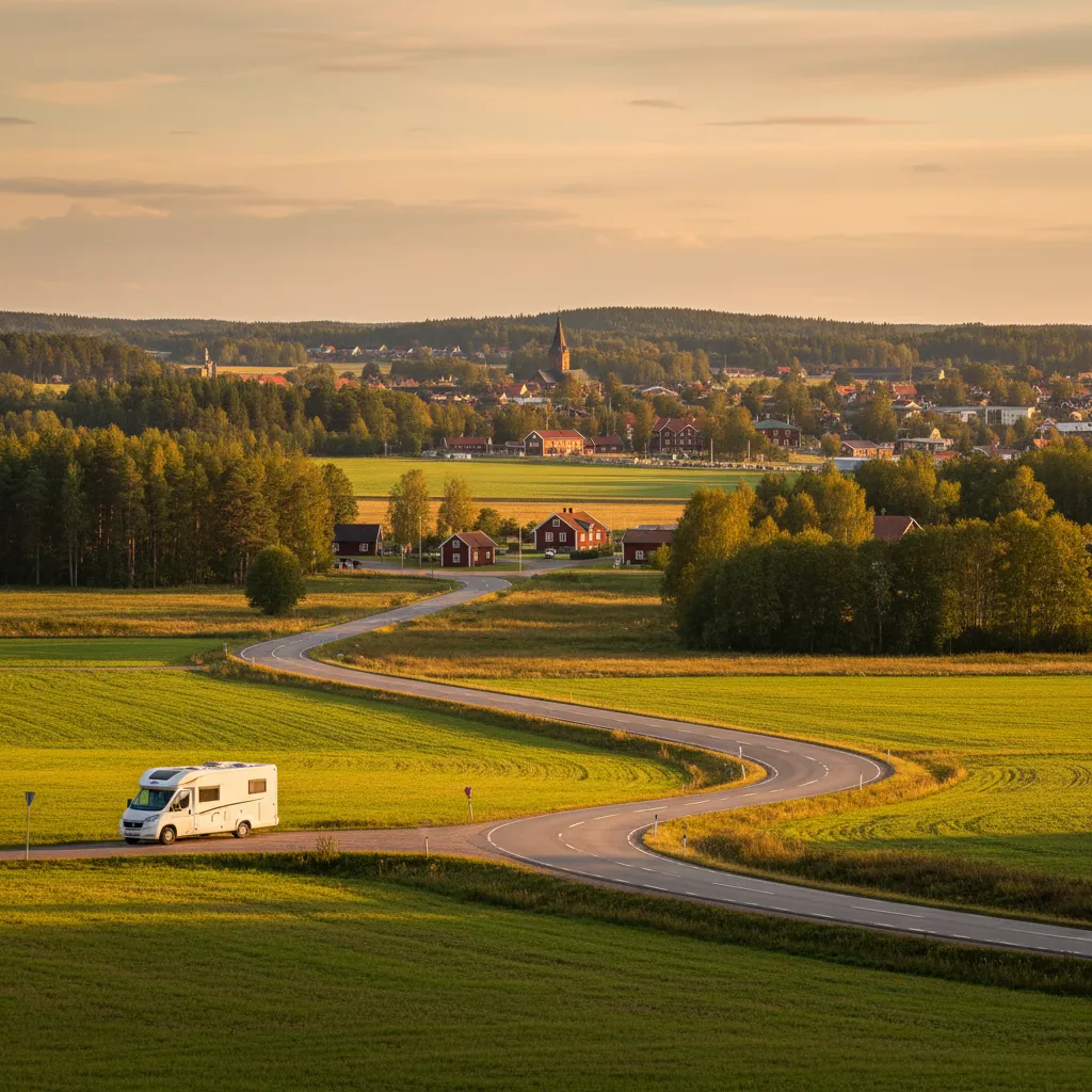 Motorhome travel photography