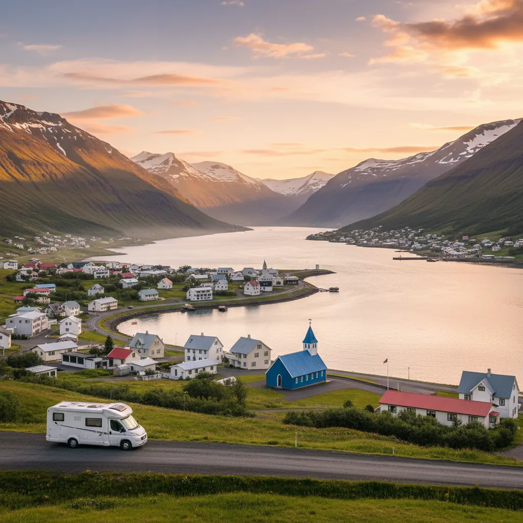 Motorhome travel photography