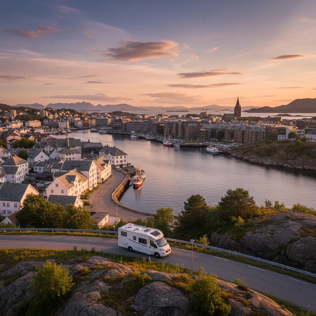 Motorhome travel photography