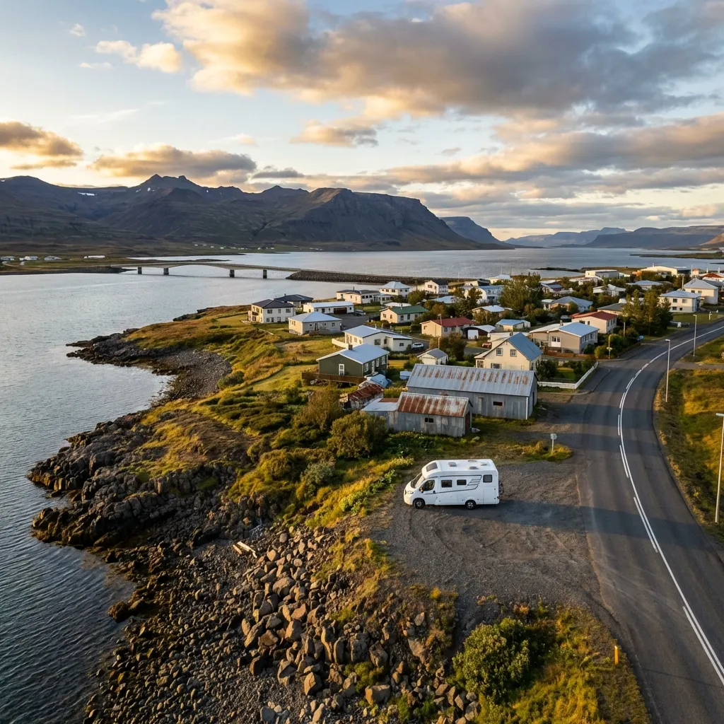 Motorhome travel photography