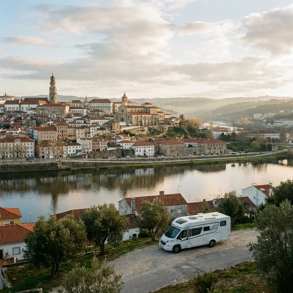 Camper trip to Coimbra, Portugal