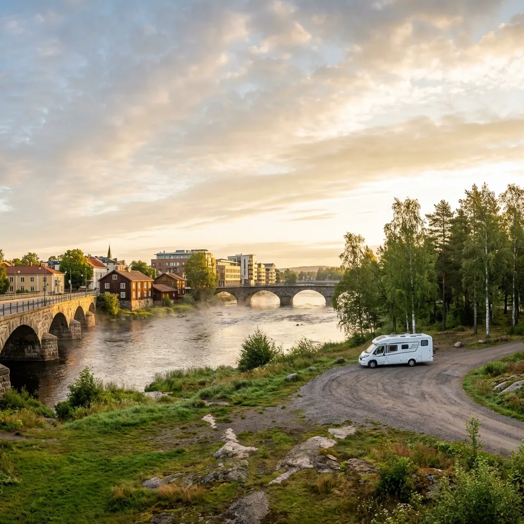 Motorhome travel photography