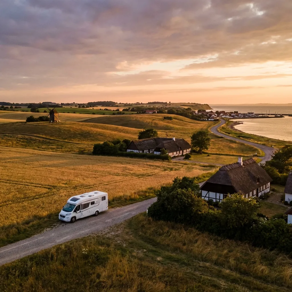 Motorhome travel photography