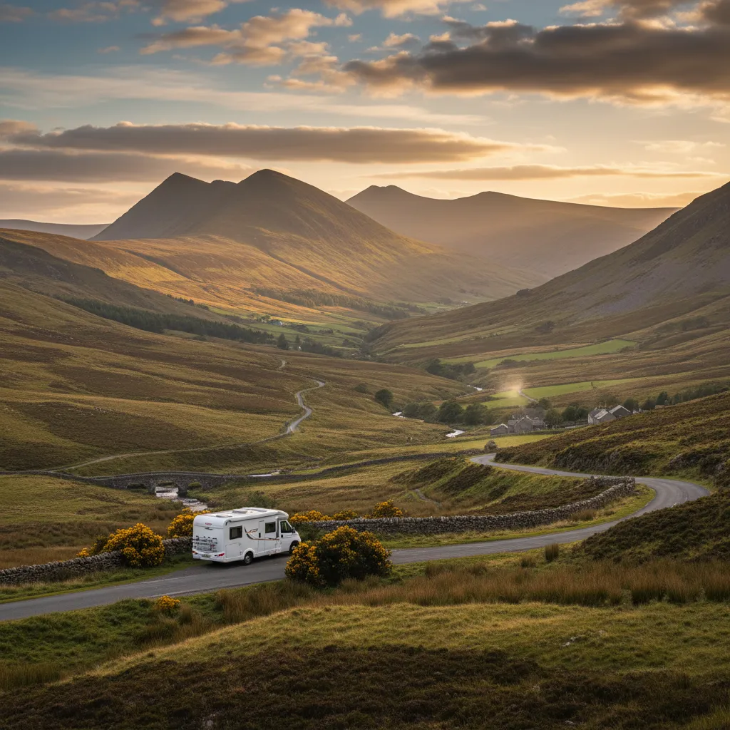Motorhome travel photography