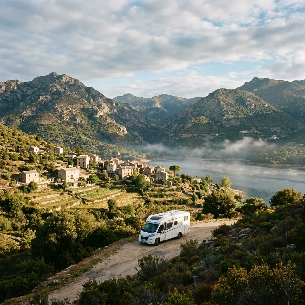 Camper trip to Calacuccia, Corsica