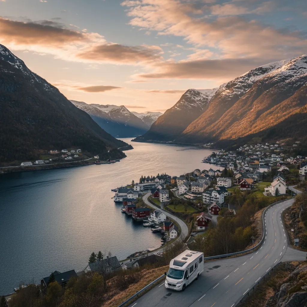 Motorhome travel photography