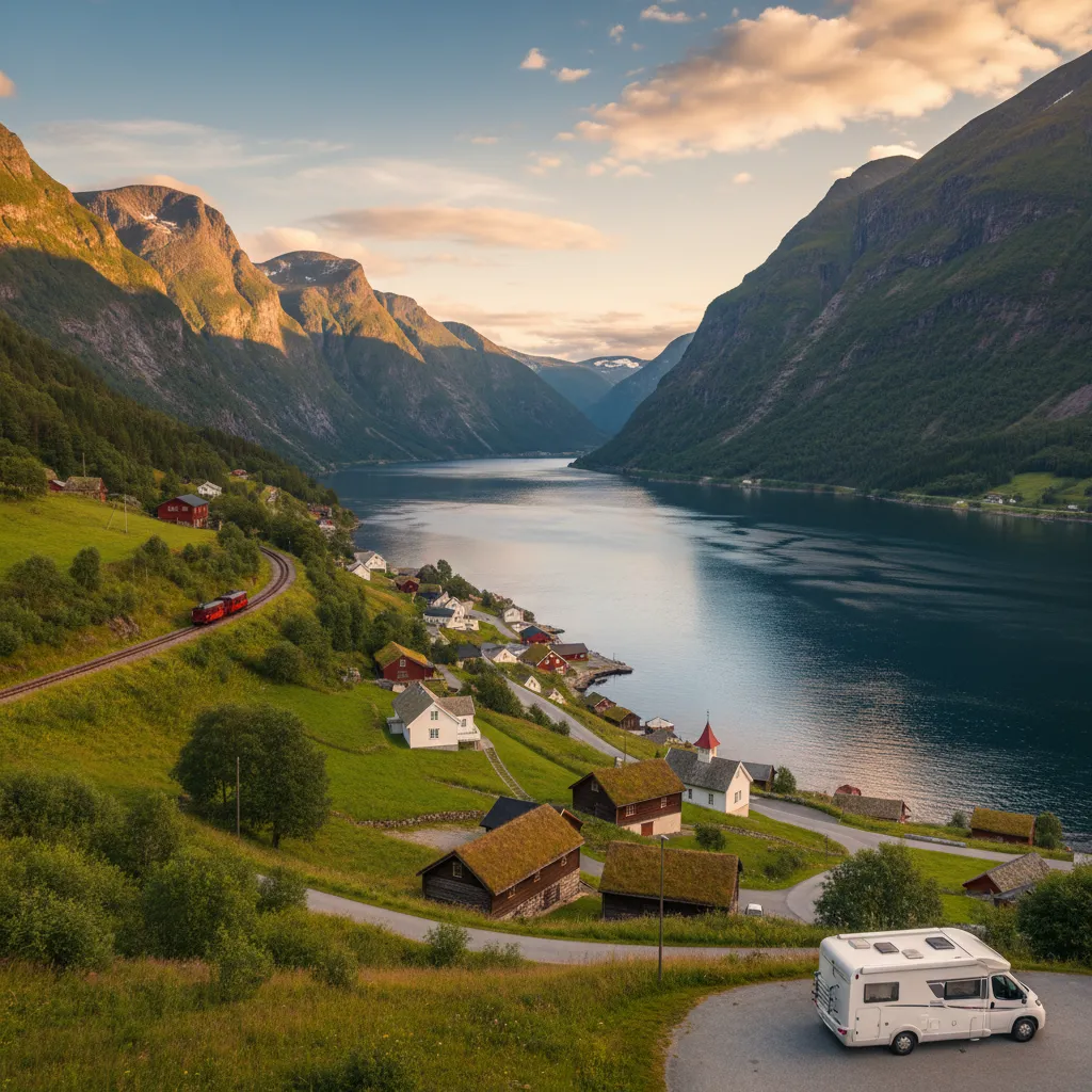 Motorhome travel photography