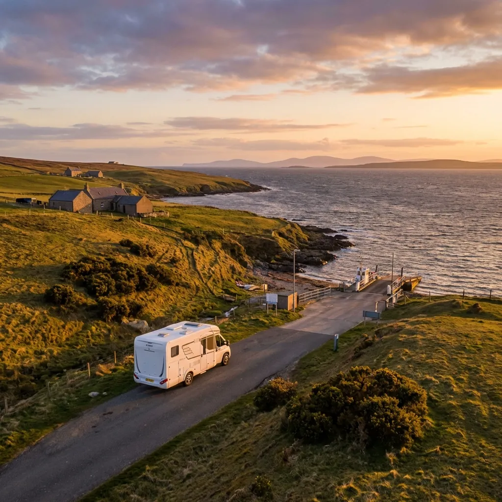 Motorhome travel photography