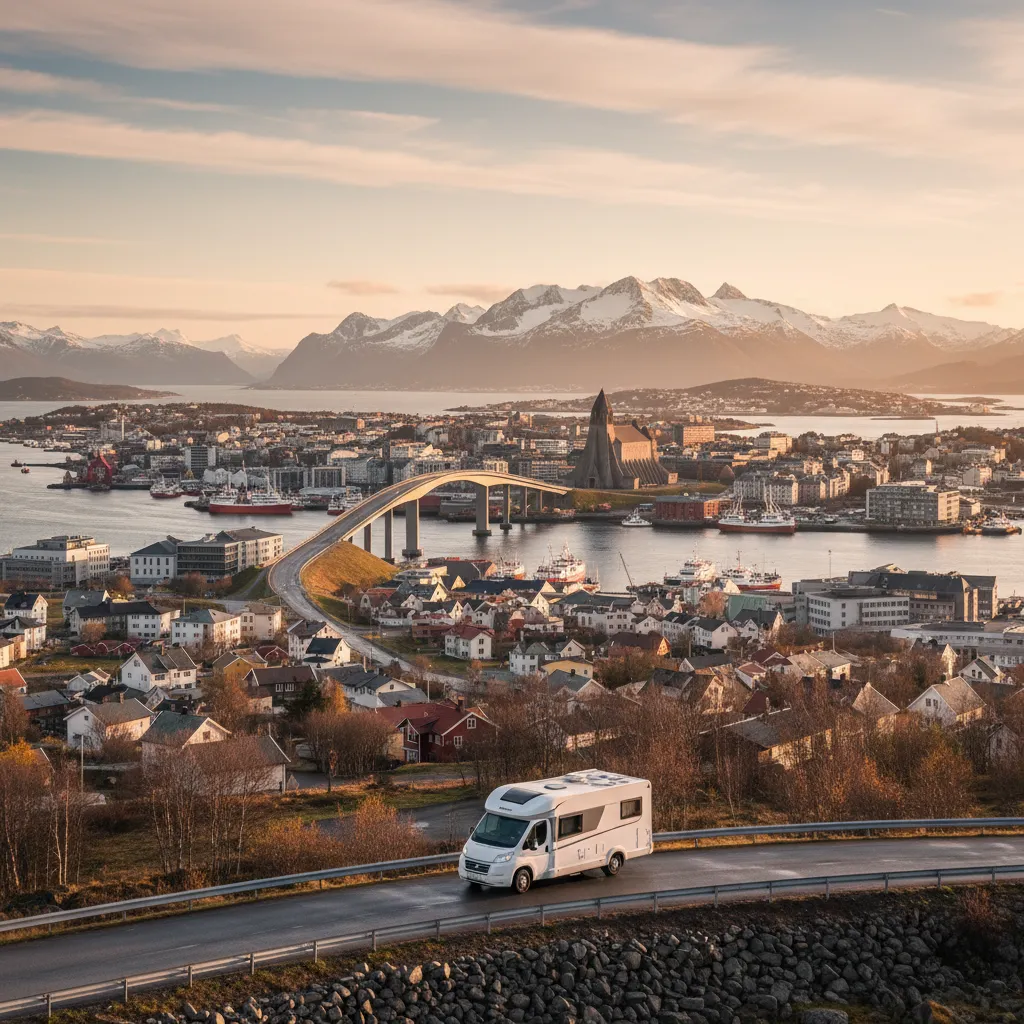 Motorhome travel photography