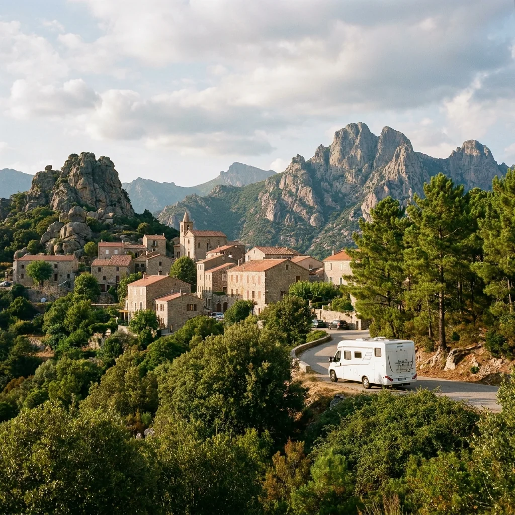 Camper trip to Zonza, Corsica
