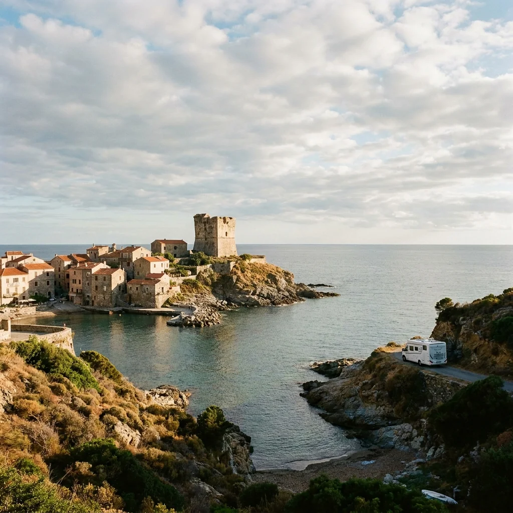 Camper trip to Erbalunga, Corsica