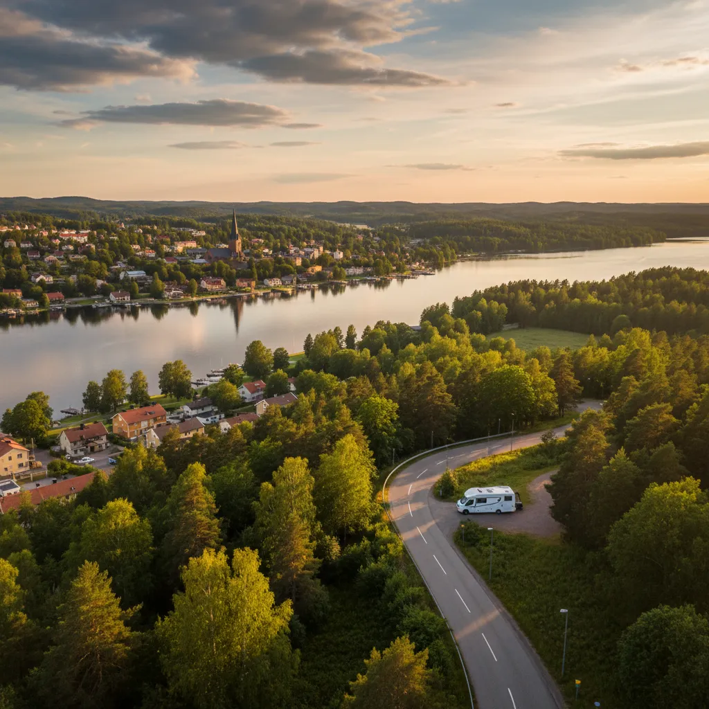 Motorhome travel photography