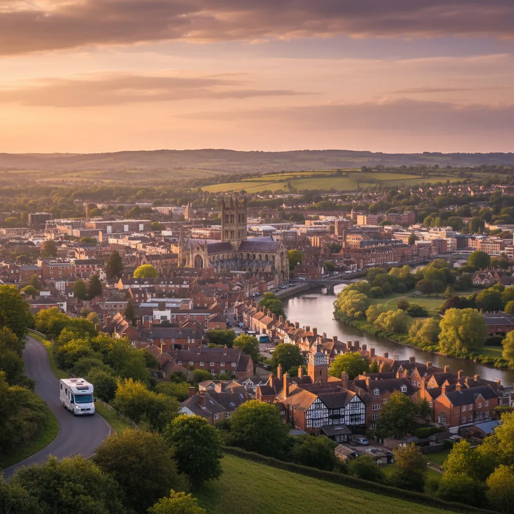 Motorhome travel photography