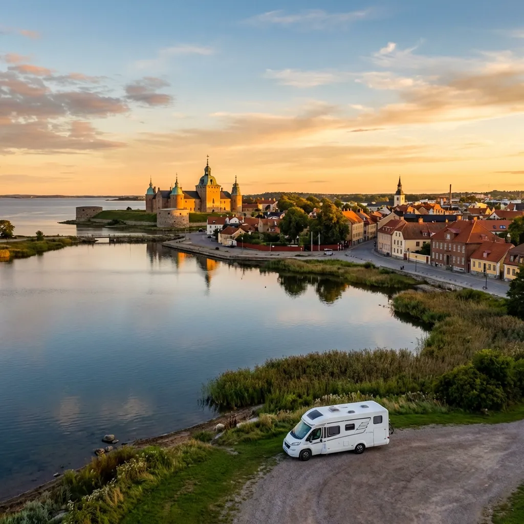 Motorhome travel photography