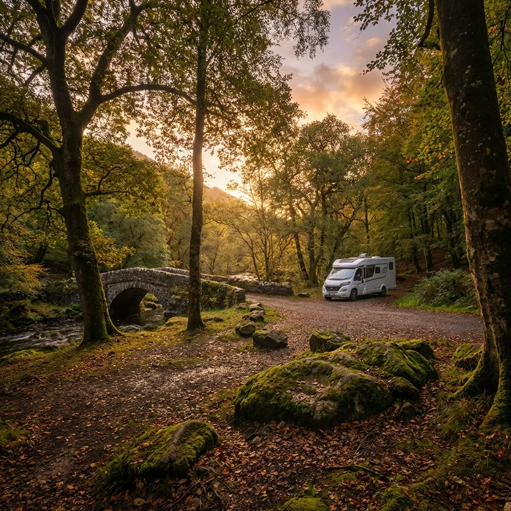 Motorhome travel photography
