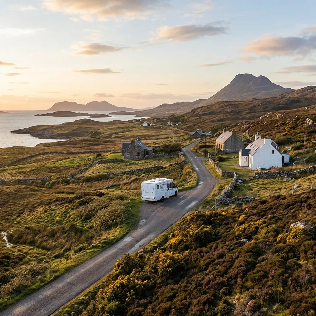 Motorhome travel photography